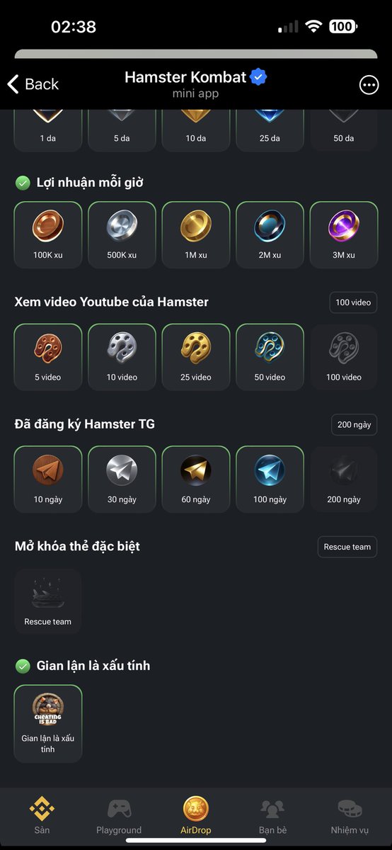 vanlanmauhoa66's tweet photo. @hamster_kombat @0xSweep I'm an extremely hard-working player, why is my account banned from receiving tokens? Please review and help me https://t.co/aCdSQgKWA8