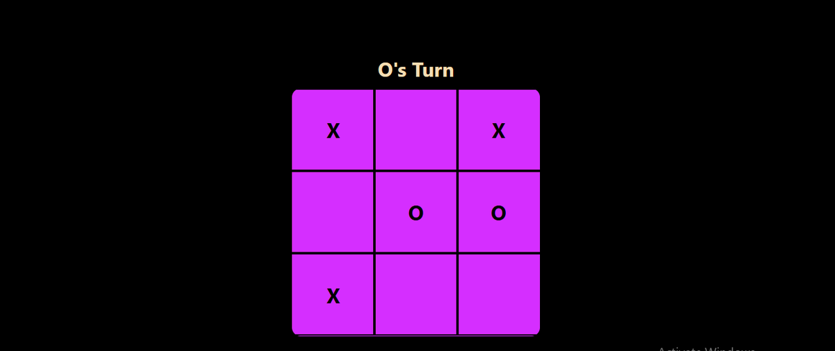 Jinang26's tweet photo. I just finished practicing my React skills by building a Tic Tac Toe game! 🎮 It was a fun way to dive deeper into components and state management/
I’m really enjoying this journey of learning and creating

#React #Git #Learning #WebDevelopment https://t.co/O6fcObc8v7