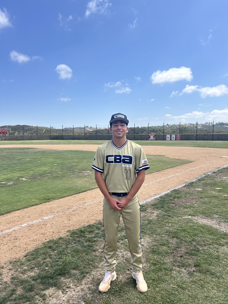 FiveToolCA's tweet photo. F: @CBABaseballUSA Victus San Diego 2027 6, West Coast A's 18U 2
PoG: Lorenzo Haros 5 IP, 7K, 4H, 2R https://t.co/oJYJEMYbEp