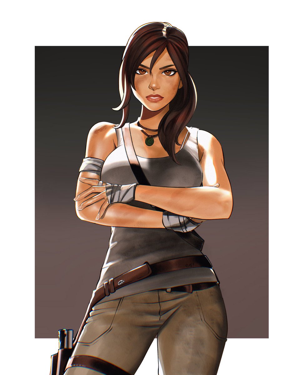 Lara Croft, Fortnite version 

If u like my work pls use code gigis_lab on the item shop to support me #EpicPartner 
#fortniteart #laracroft #tombraider