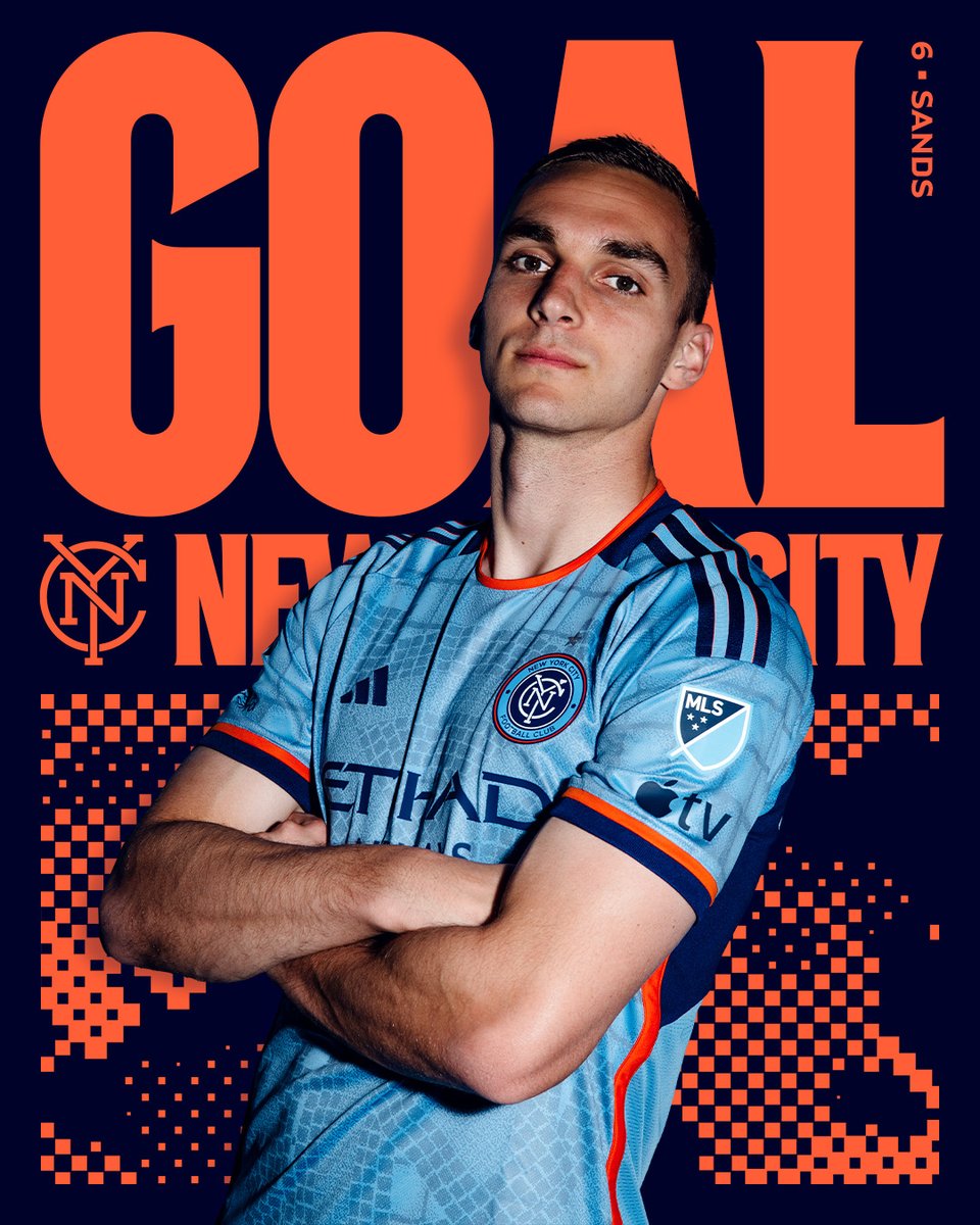 newyorkcityfc's tweet photo. SANDSMANNNNN LEVELS THE GAME ‼️ https://t.co/uWZ3vV7jCm