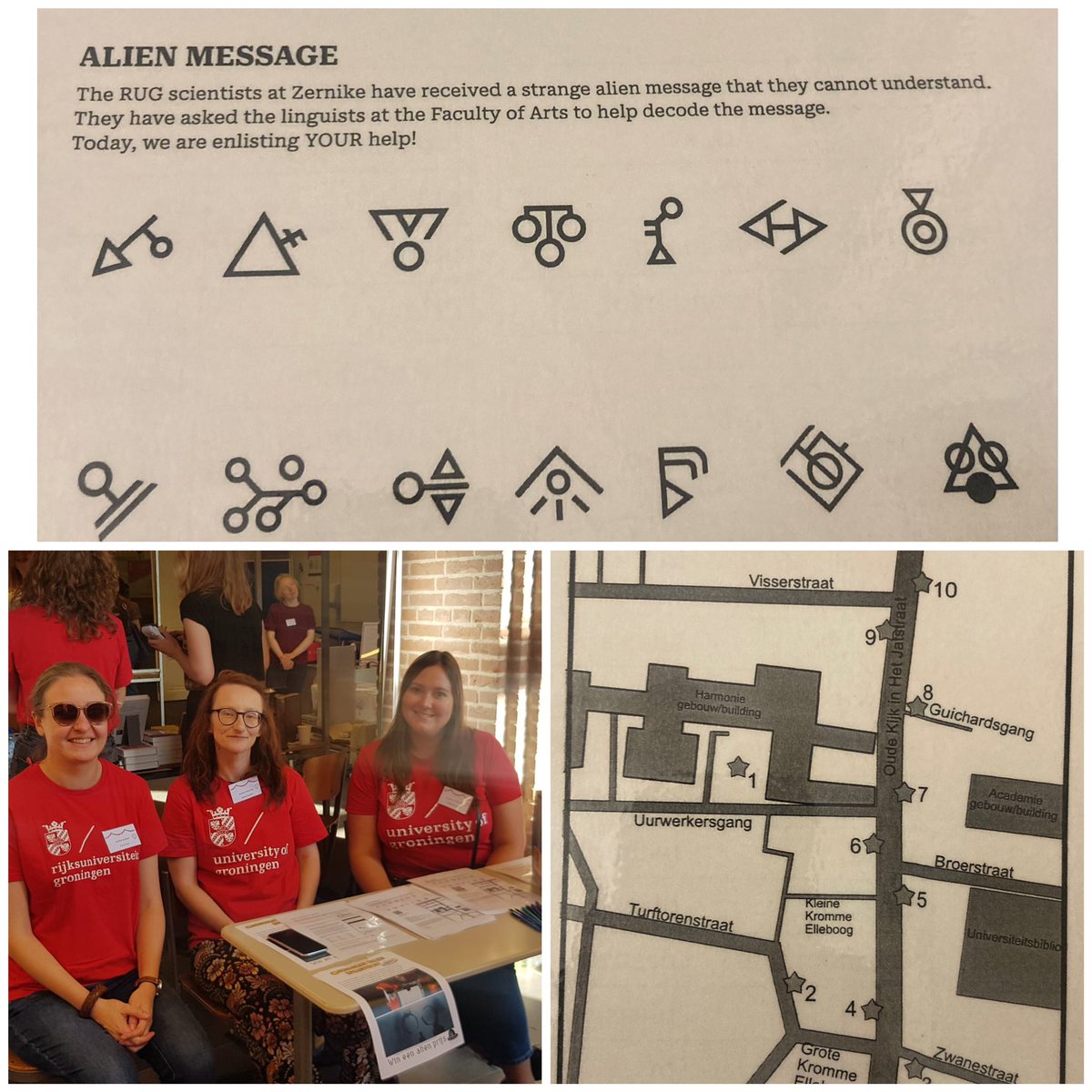 We had a lot of fun developing a multilingual quest for this year’s Arts Festival at <a href="/FacultyofArtsUG/">Faculty of Arts - University of Groningen</a> 
A great way to show that multiple languages really are all around us! If you want to play the game in Groningen, let us know! <a href="/mattpattemore/">Matthew Pattemore</a>