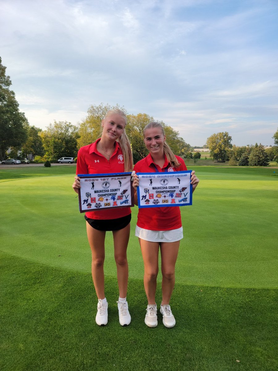 SpartanGrlsGolf's tweet image. Congrats to Talulah, who won the event 🥇 and Mallory was third 🥉overall. Great job, girls!! Keep working hard!! #Rfactor