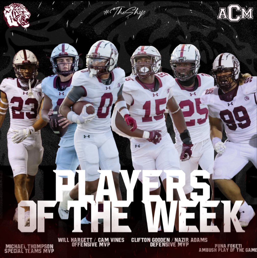 These 6 lead the way in painting the town Maroon last night 🔥 #TheShip