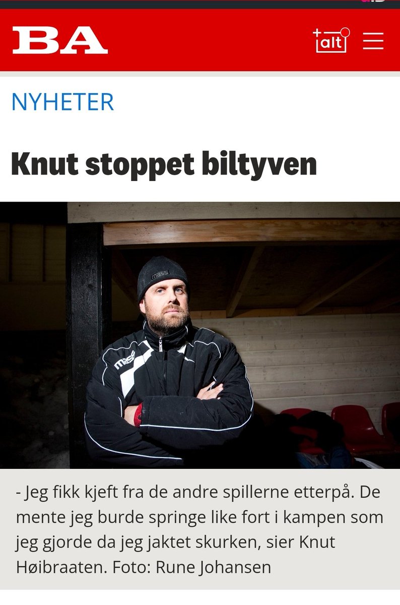 Knut Høibraaten tweet media