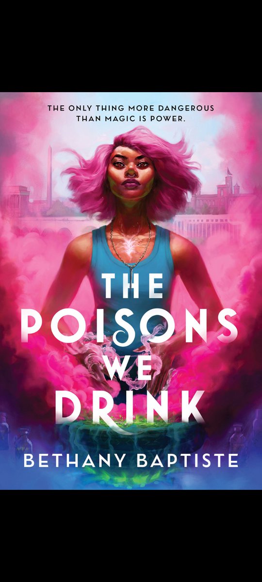 This is my cue to shout out The Poisons We Drink by <a href="/StorySorcery/">bethany baptiste</a>. I just finished it and holy fuck I'm in love. It's raw and angry and poetic and beautiful all wrapped up in a kickass plot with a bi main character and her non binary love interest.