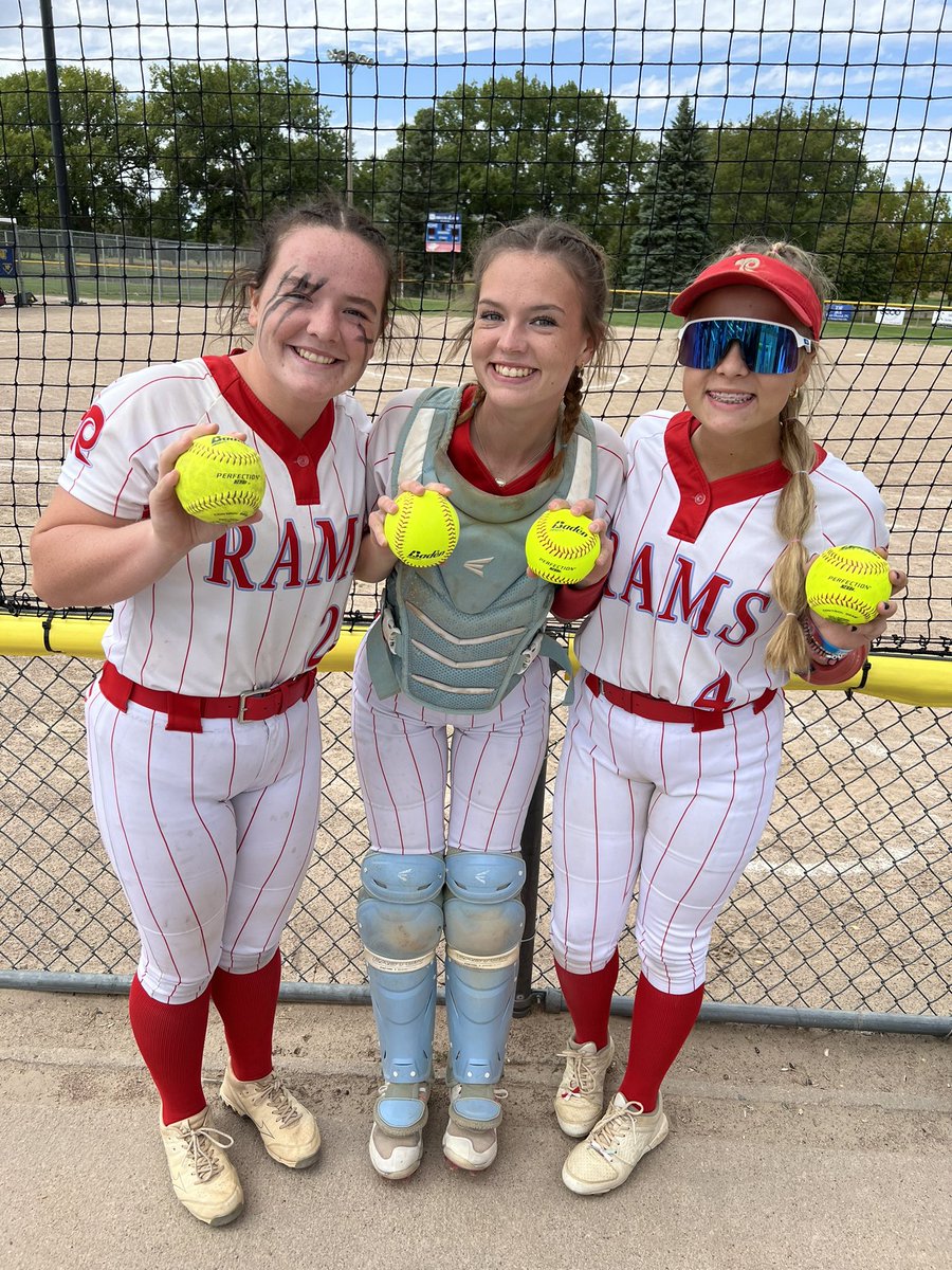 Ralston Softball (@rramssoftball) on Twitter photo The Rams start the North Platte Classic with a 19-1 win!! <a href="/baylabodnar06/">baylabodnar</a> with 2 3-run HRs, <a href="/maddie_ochsner/">Maddie Ochsner</a> with a 3-run HR and <a href="/LucyBodnar22/">Lucy Bodnar</a> with a solo shot!!! Bats are 🔥🔥🔥🔥! The Rams start the North Platte Classic with a 19-1 win!! <a href="/baylabodnar06/">baylabodnar</a> with 2 3-run HRs, <a href="/maddie_ochsner/">Maddie Ochsner</a> with a 3-run HR and <a href="/LucyBodnar22/">Lucy Bodnar</a> with a solo shot!!! Bats are 🔥🔥🔥🔥!