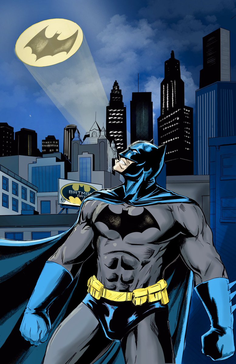 artistMJS's tweet photo. Happy #BatmanDay2024 shout out to all the many great writers and Batman artists and creators @JamesGunn @Ssnyder1835 @JorgeJimenezArt @TomKingTK @JimLee @mattreevesLA and so many more that are keeping it fun https://t.co/6EXOf4HCtz