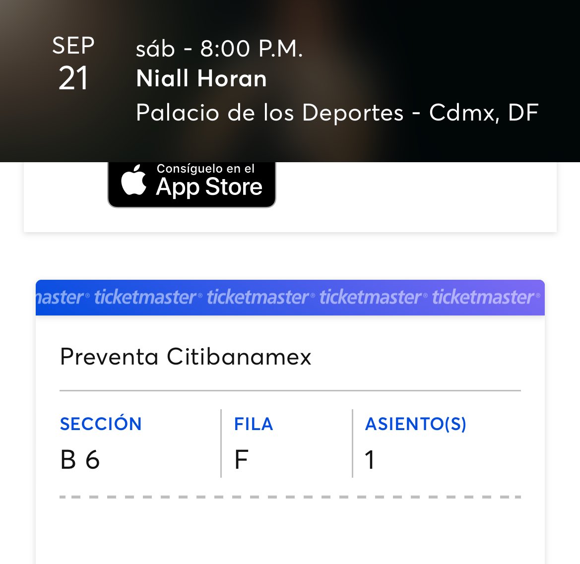 studying_rbows's tweet photo. Hola, estoy vendiendo dos boletos para el concierto de hoy de Niall que por motivos económicos no podré asistir🥺

Los vendo al precio sin cargos de TM, incluso mas baratos, el caso es no perder todo el dinero que había invertido en ellos 🥹 https://t.co/Q8wwegGKGj