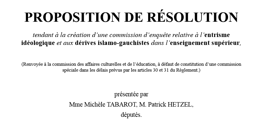 Au secours ! 
Patrick Hetzel, nouveau ministre de l'Enseignement supérieur, c'est ça !
Sa nomination est une déclaration de guerre à la recherche scientifique et aux libertés académiques.