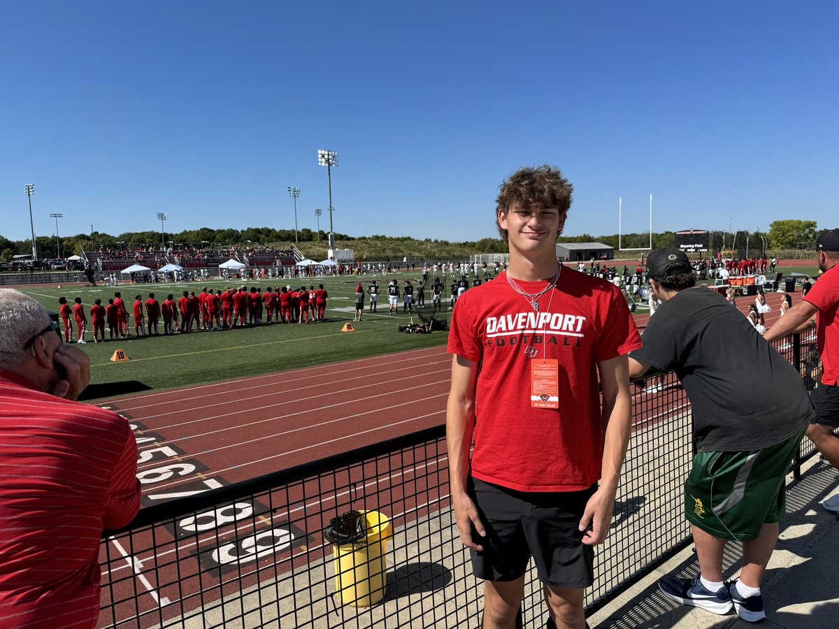 Charlie Olivier💫 (@charlieolivier7) on Twitter photo Thank you Davenport for the invite!! 🔴⚫️ <a href="/DU_Football/">Davenport Football</a> <a href="/EstolaBart/">Bart Estola</a> <a href="/SparkyMcEwen1/">Sparky McEwen</a> <a href="/CoachWalkerDU4/">Coach Walker</a> <a href="/TCSFFootball/">TCSFFootball</a> <a href="/MIexposure/">Michigan exposure</a> <a href="/MichFBFrenzy/">Michigan Prep Frenzy</a> Thank you Davenport for the invite!! 🔴⚫️ <a href="/DU_Football/">Davenport Football</a> <a href="/EstolaBart/">Bart Estola</a> <a href="/SparkyMcEwen1/">Sparky McEwen</a> <a href="/CoachWalkerDU4/">Coach Walker</a> <a href="/TCSFFootball/">TCSFFootball</a> <a href="/MIexposure/">Michigan exposure</a> <a href="/MichFBFrenzy/">Michigan Prep Frenzy</a>