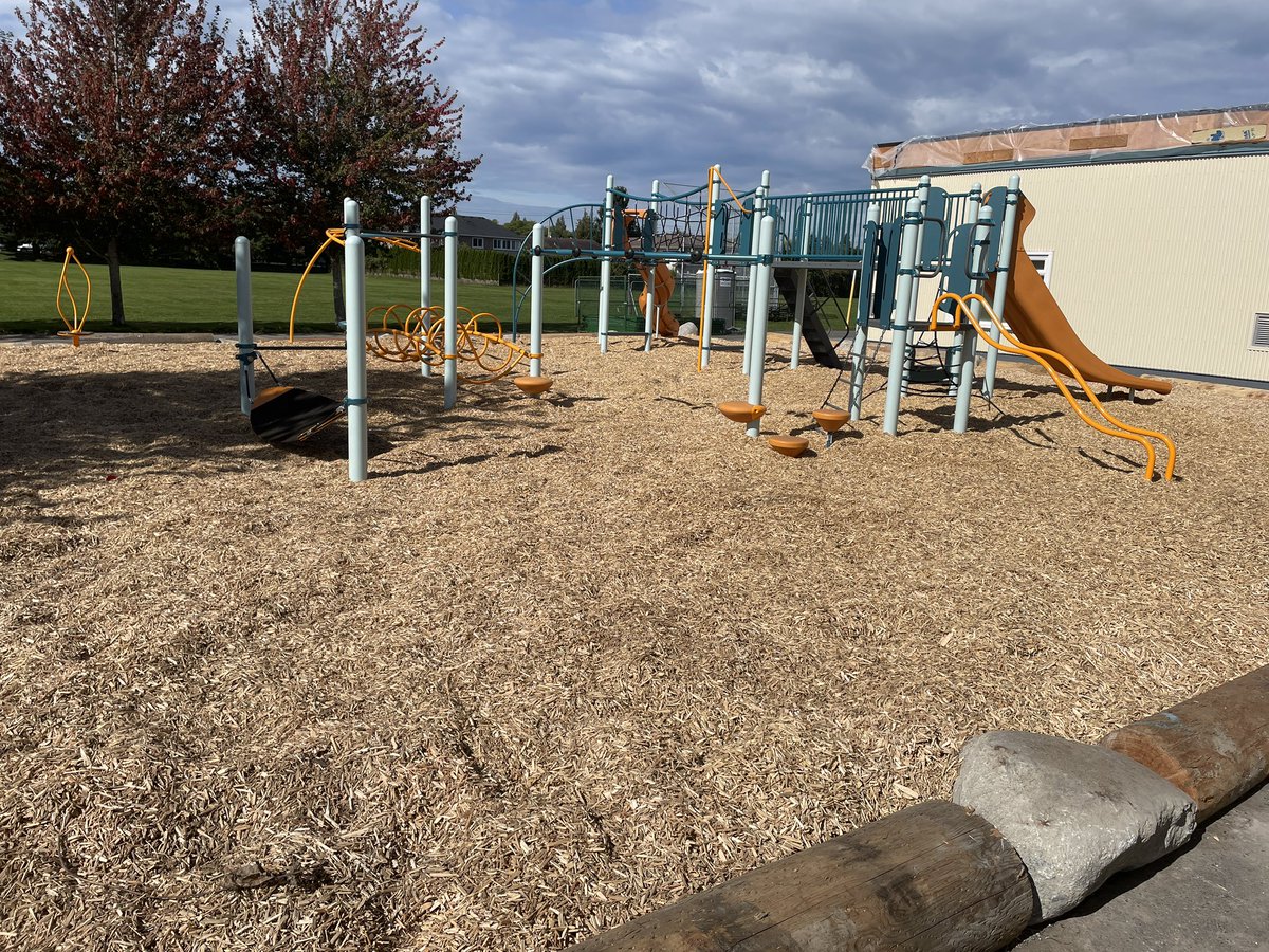 Some exciting news - our new playground is open and ready to use! The PAC has supported this initiative for the last 3 years and it’s wonderful to see all of the hard work pay off - the students will love it! #sd38