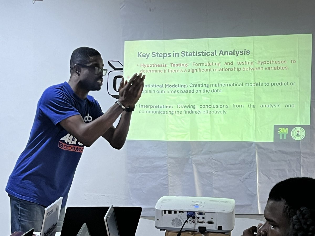 BrainBuilderIT's tweet photo. Today's session was another interesting session. We delve into statistical analysis as a core of data analysis.

We looked into the importance of statistical analysis and explained key statistical analysis concepts

#3MTTTraining
#BBITFx3MTTTraining
#Learning
@FMCIDENigeria https://t.co/nhdKweHhge