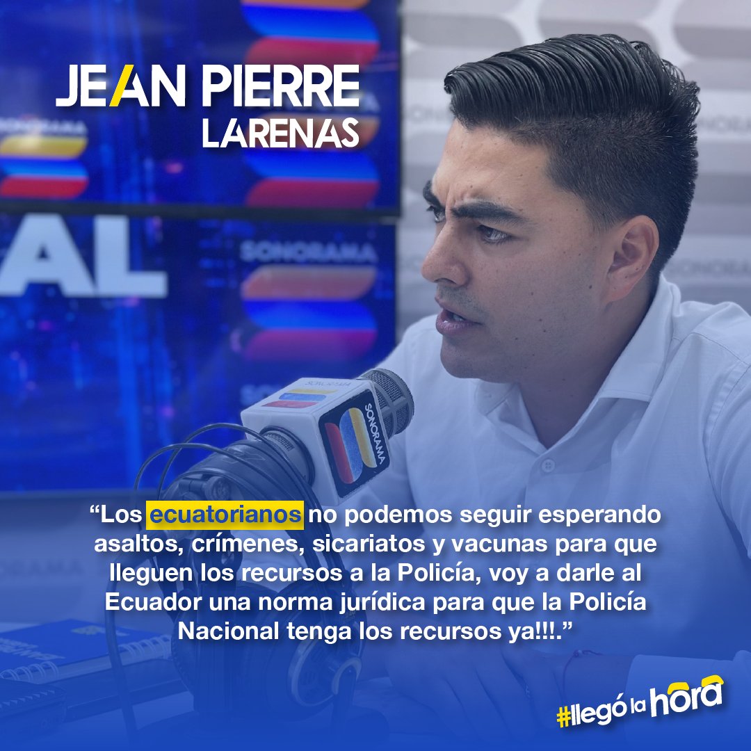 La 💊 de la entrevista 🎙️ <a href="/radiosonoramaec/">Radio Sonorama ÚNICA CUENTA OFICIAL</a> 

#llególahora #jeanpierrelarenas #eldelascejas #ALaAsamblea