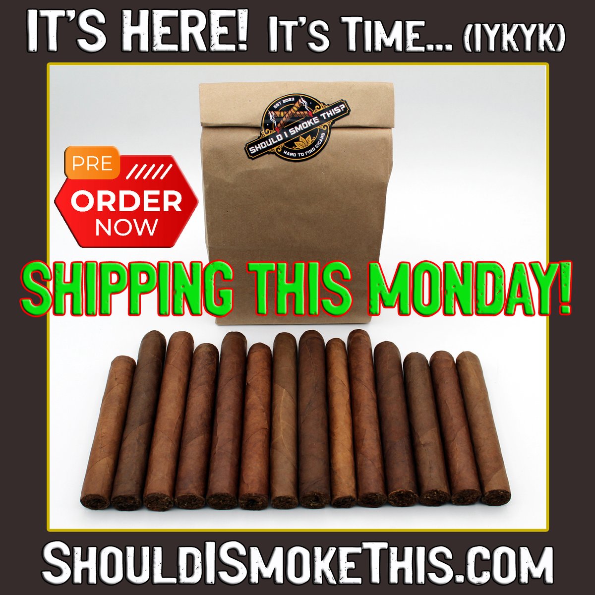 InsomniacCigars's tweet photo. Due to the INSANE NUMBER OF ORDERS we have already received on this rare experience, we changed the shipping date from 10/1, to THIS MONDAY (9/23)!
https://t.co/LdVi8kWYK8
#ShouldISmokeThis #GarbagePalateGang #BasementPack #BrownBag #SanjPatel #exclusive #limited #rare #vintage #cigar #cigars #CigarLife #botl #SmokeWhatYouLike #blessed