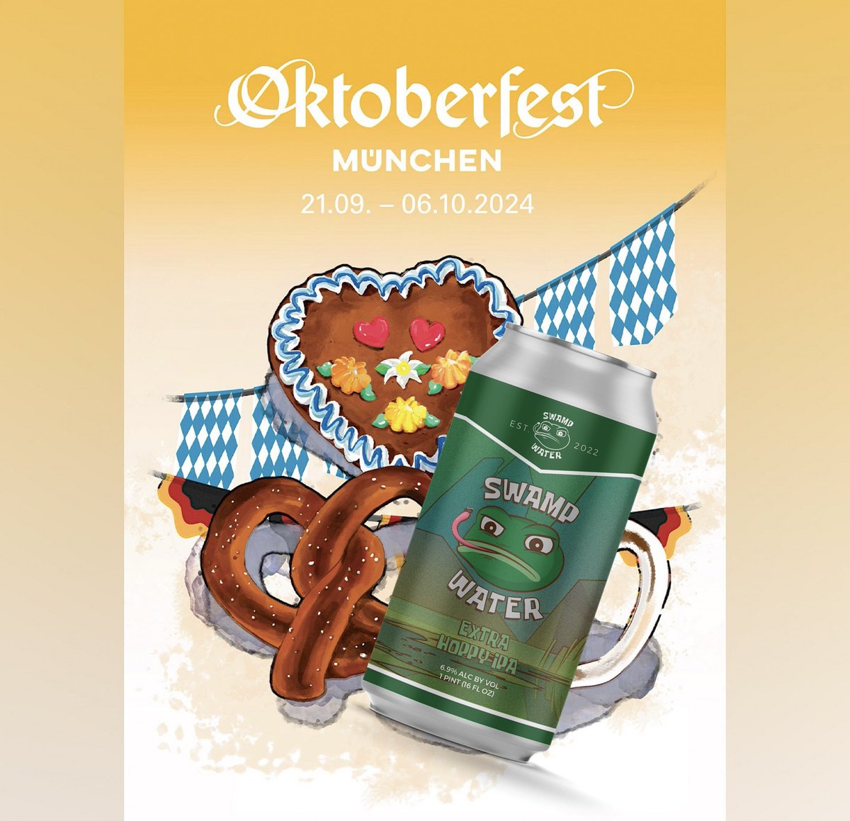 Lady Lily Pads and Gentle frogs. It is unofficially official Oktoberfest. Time to kick off activities and remember, stay safe out there 🍻
#swampwater