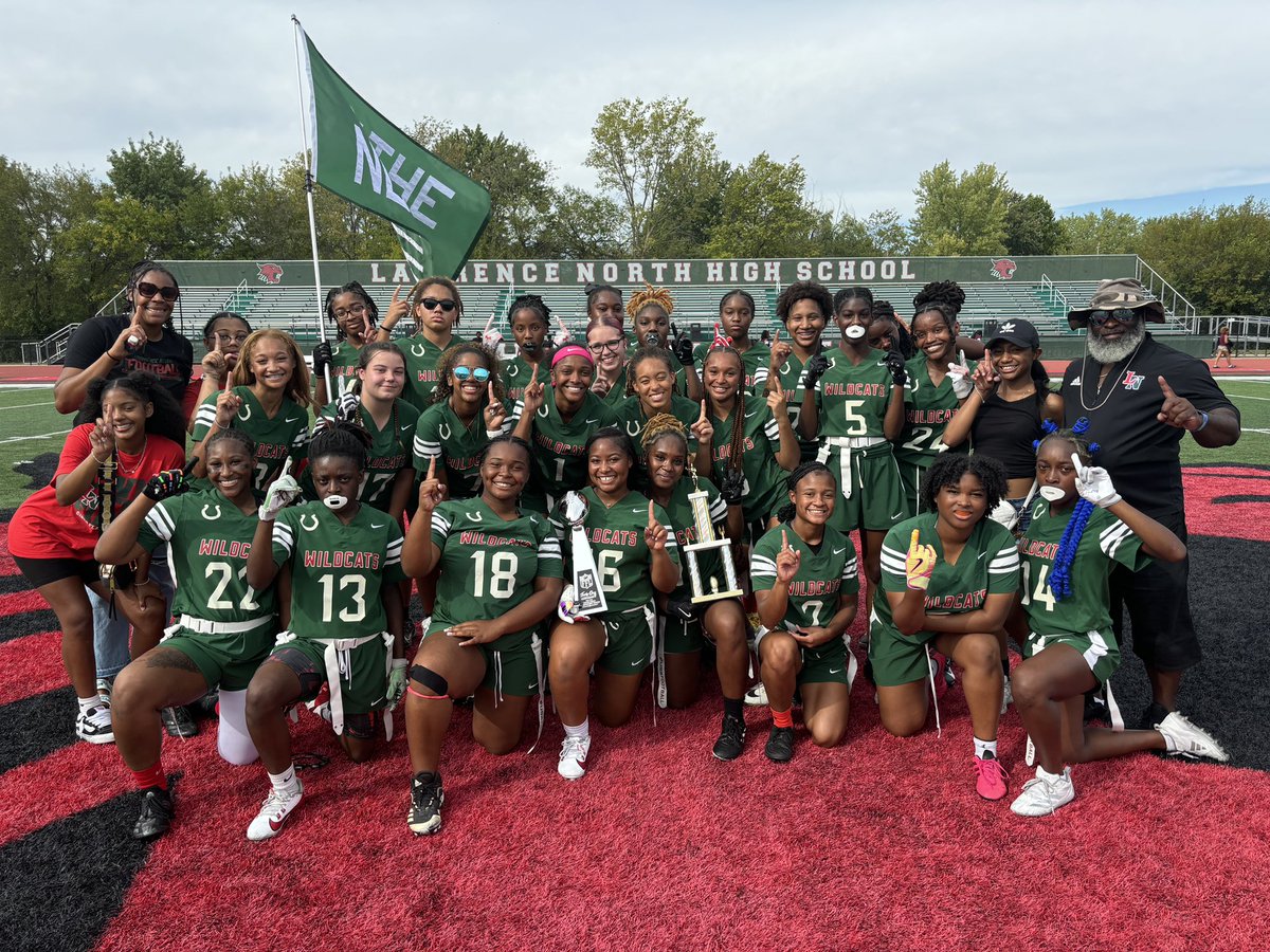 LN Wildcats (@lnwildcats) on Twitter photo Congrats to the girls flag football team who won the initial MIC conference tournament championship today! LN defeated Pike 30-0 in the first game & beat LC 38-8 in the championship. Way to go Wildcats! <a href="/LNHSwildcats/">Lawrence North</a> <a href="/ltgoodnews/">LT Schools</a> <a href="/9thLNWildcats/">LNFreshmanSchool</a> <a href="/Brian_Haenchen/">hank 🇰🇷</a> <a href="/LNFanSection_/">LN Fan Section 🐾</a> Congrats to the girls flag football team who won the initial MIC conference tournament championship today! LN defeated Pike 30-0 in the first game & beat LC 38-8 in the championship. Way to go Wildcats! <a href="/LNHSwildcats/">Lawrence North</a> <a href="/ltgoodnews/">LT Schools</a> <a href="/9thLNWildcats/">LNFreshmanSchool</a> <a href="/Brian_Haenchen/">hank 🇰🇷</a> <a href="/LNFanSection_/">LN Fan Section 🐾</a>