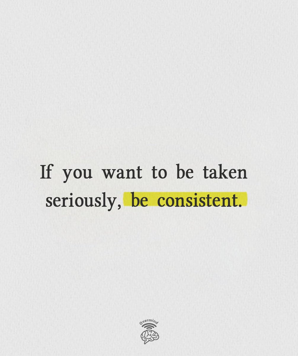 overmind01's tweet photo. Be consistent. https://t.co/3EHJBhiXtN