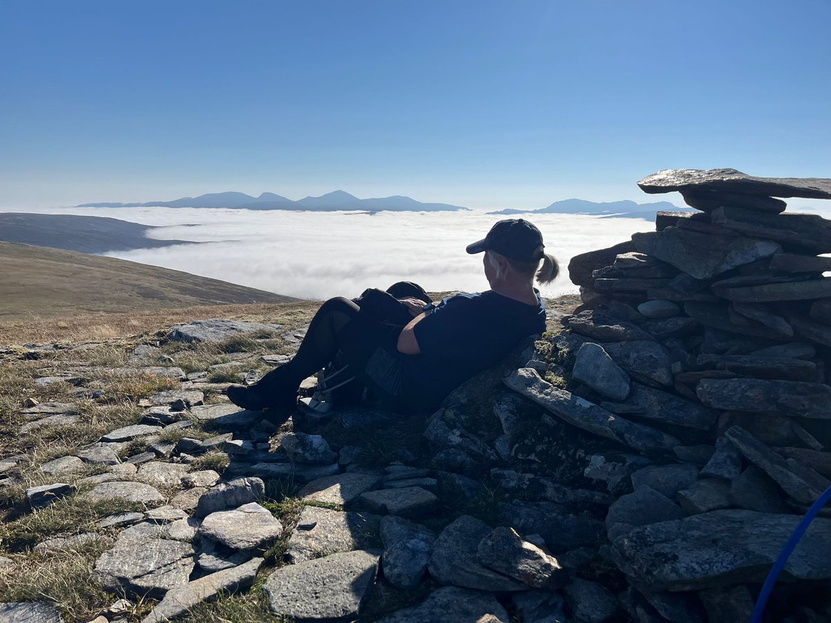 Wee hill day on Friday.  Temperature inversion #hillwalking #factor50inscotland