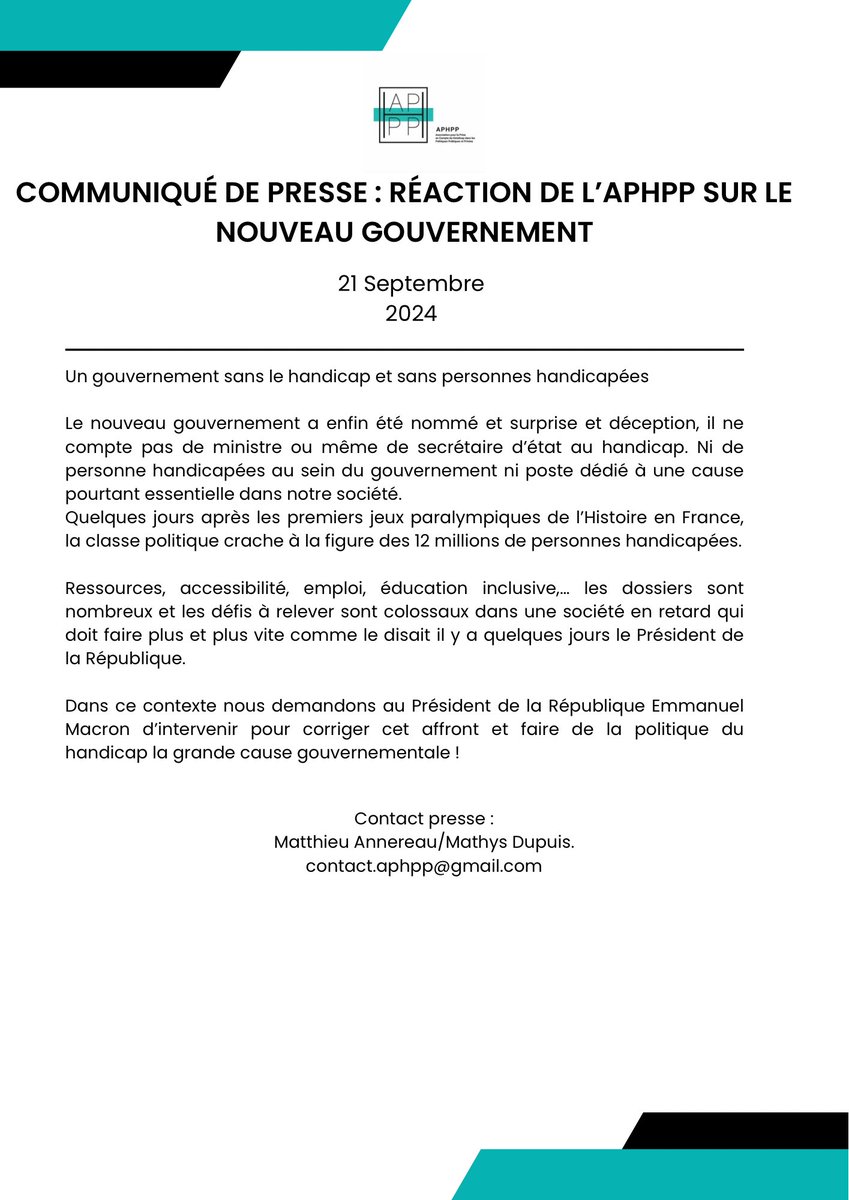 Association APHPP tweet media