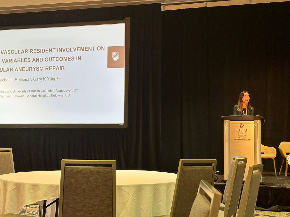 Great showing by our <a href="/UBCVascular/">UBCVascular</a> residents and staff at <a href="/CanadianSVS/">CSVS</a> 2024 in beautiful St. John’s, NL!