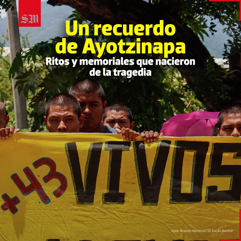elsolde_mexico's tweet photo. #10AñosSinLos43 🔎 I 🔴📰 El pasado 27 de agosto, los estudiantes de la #NormalRural Isidro Burgos realizaron una ceremonia en los sitios donde fueron perseguidos, torturados y asesinados tres alumnos.
https://t.co/ARbQB7bgjp
Texto: @JUANCART_63
Fotos: Aracely Martínez https://t.co/1jSHwVJkD6