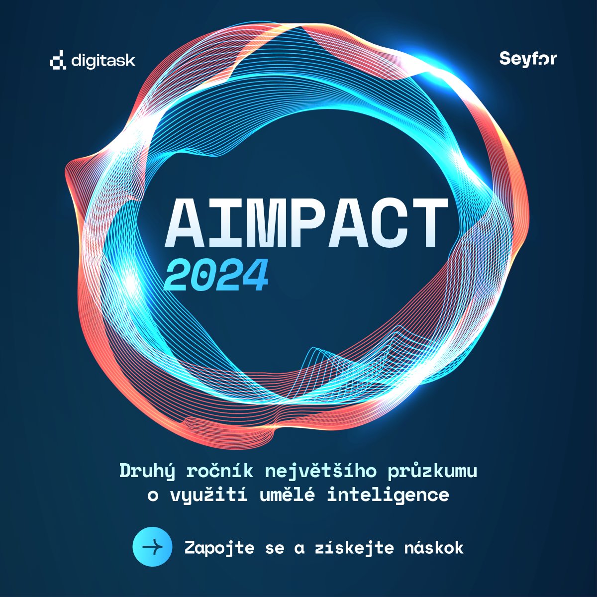 Musíme si pomáhat a tak sdílíme odkaz na AImpact 2024 = druhý ročník průzkumu o využití umělé inteligence: bit.ly/AImpact2024