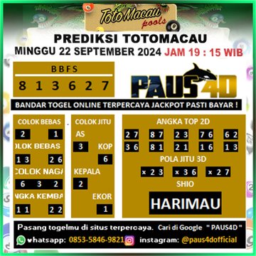 prediksi macau