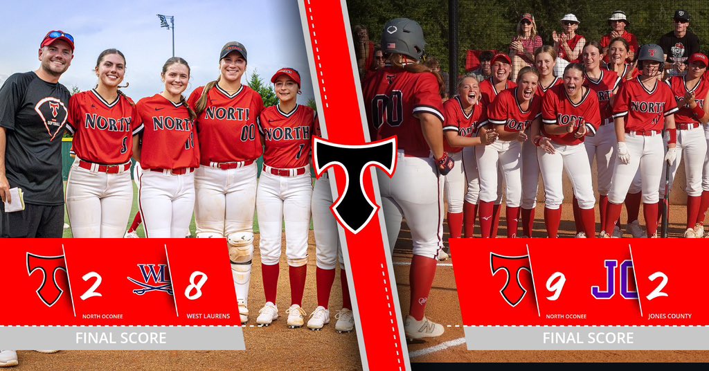 Great day at Georgia College at the Lady Titans split with West Laurens and Jones County. So proud of how these ladies battled the conditions today ☀️🥵 and competed in both contests! Go Titans!