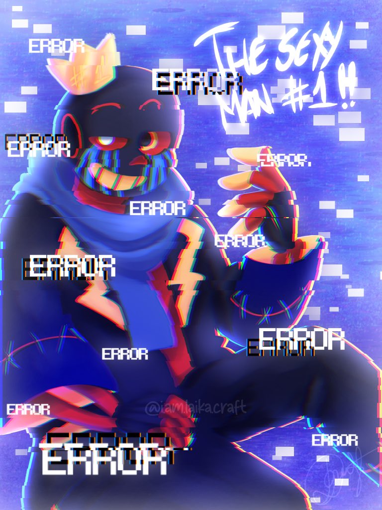 kichirou_1iko's tweet photo. HERE HE IS.
A WEEK LATE BUT HERE HE IS.
THE SEXYMAN #1! ERROR SANS!!! 💙
#sanspolls #ERRORSWEEP2024 #errorsans https://t.co/YJH21Cmnd2