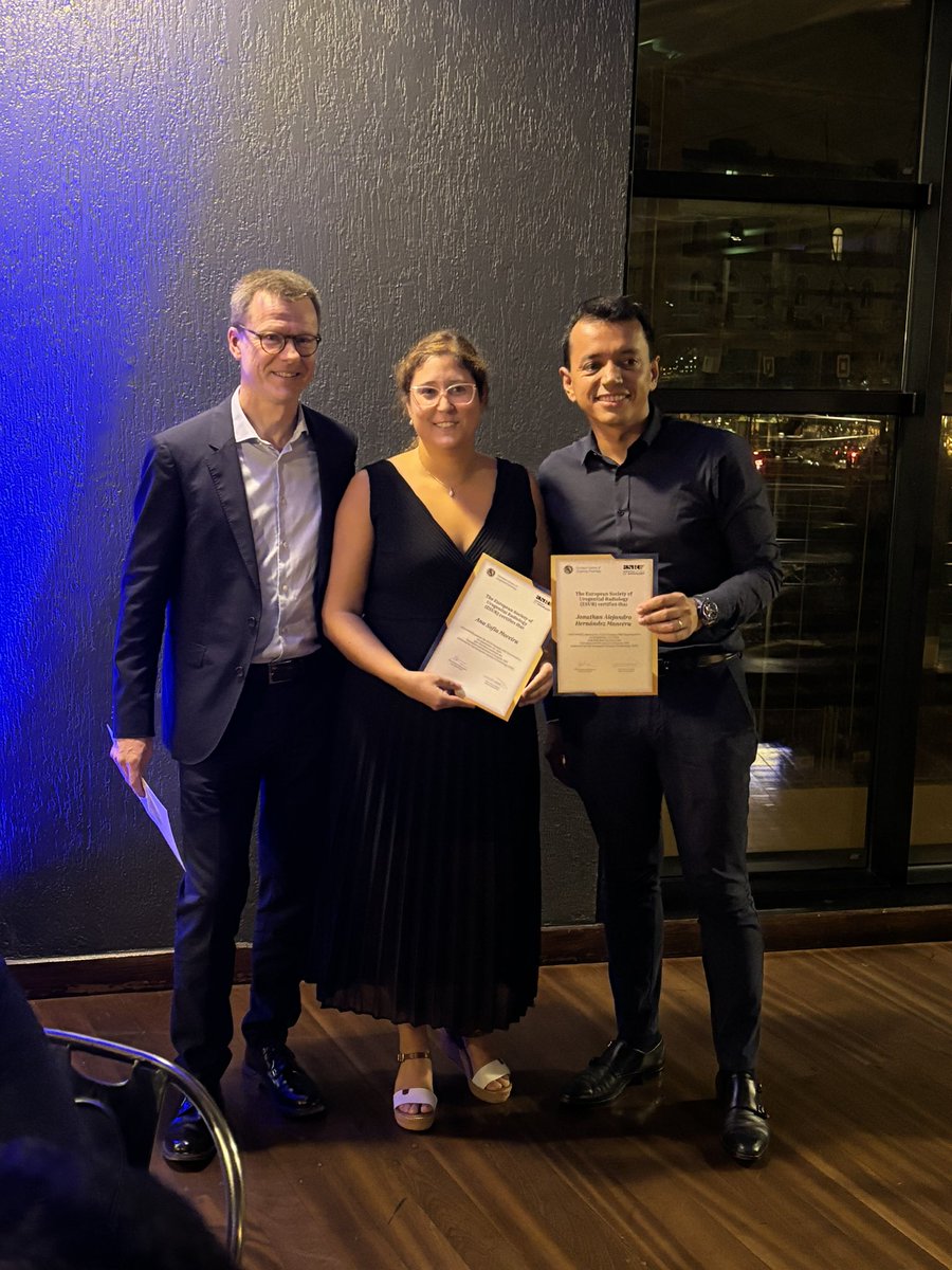 ESUR Junior Network (@esur_jn) on Twitter photo Congratulations <a href="/sof_rad/">ana_sof_rad</a> and <a href="/JHernandez_RX/">Jonathan A. Hernández Mancera</a> for succeeding the first prostate MRI certification exam 🎩
WE ARE PROUD OF YOU!
<a href="/EsurOffice/">European Society of Urogenital Radiology</a> Congratulations <a href="/sof_rad/">ana_sof_rad</a> and <a href="/JHernandez_RX/">Jonathan A. Hernández Mancera</a> for succeeding the first prostate MRI certification exam 🎩
WE ARE PROUD OF YOU!
<a href="/EsurOffice/">European Society of Urogenital Radiology</a>
