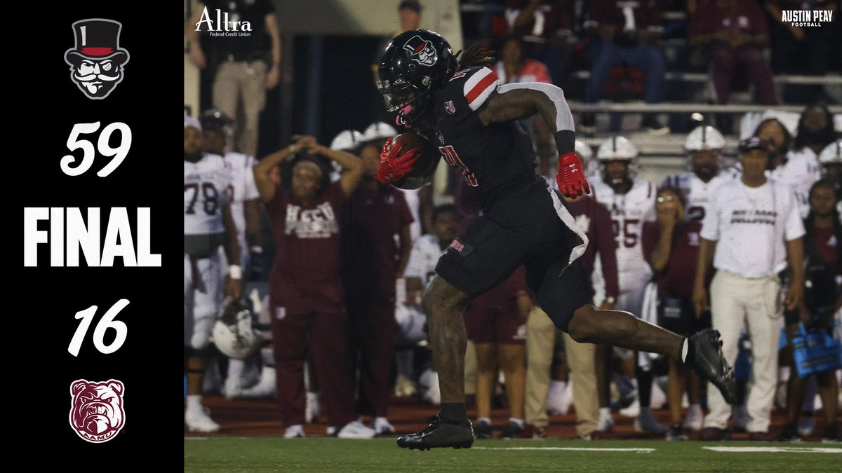 𝗥𝗨𝗡𝗡𝗜𝗡' 𝗧𝗢 𝗧𝗛𝗘 𝗪! 🎩🏈

#GovEffect | #LetsGoPeay