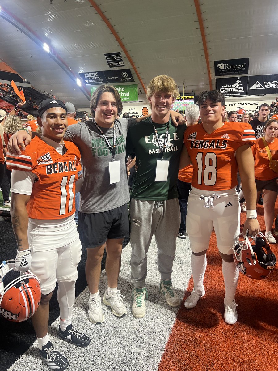 ⁦<a href="/EagleMustangs/">Eagle Mustangs</a>⁩ Eagle boys at ISU, go Bengals!