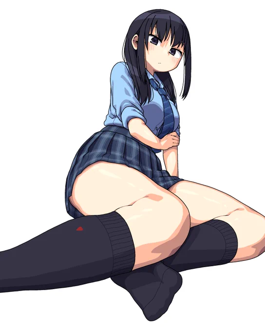 青ブラウスJK#女子高生 