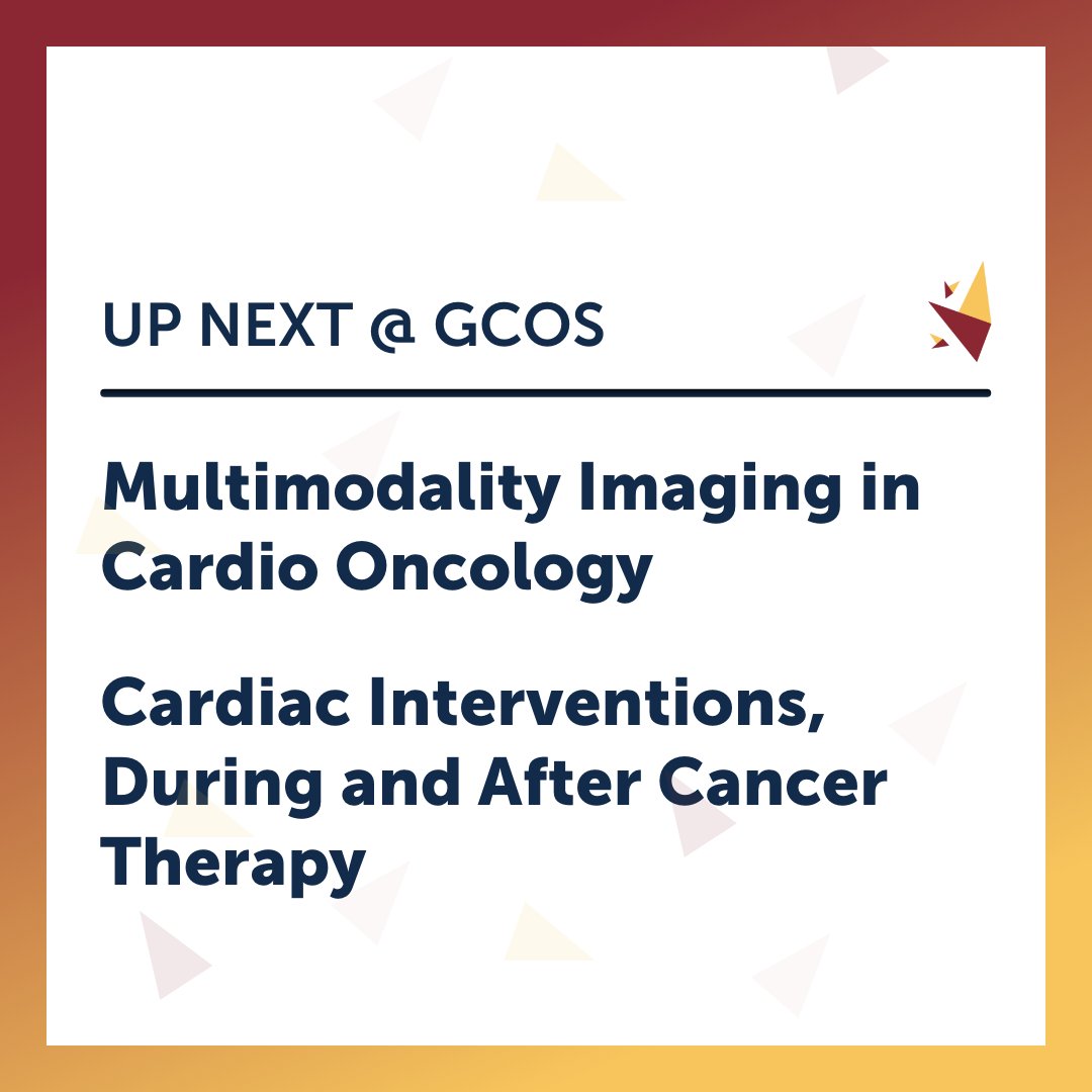 International Cardio-Oncology Society (@icosociety) on Twitter photo COMING UP - <a href="/md_addison/">Daniel Addison, MD</a>, <a href="/dr_manisty/">Charlotte Manisty</a>, and <a href="/CardiacCTGuy/">Maros Ferencik</a> discuss different #imaging techiques in #cardioonc
THEN - <a href="/vgzmd/">Vlad Zaha</a> , <a href="/cezar_ciliescu/">Cezar Iliescu</a> , <a href="/Dr_Iakobishvili/">Zaza Iakobishvili</a> , <a href="/mayocvonc/">Joerg Herrmann</a> discuss cardioac interventions during and after cancer treatment
#GCOS2024 #cardionc COMING UP - <a href="/md_addison/">Daniel Addison, MD</a>, <a href="/dr_manisty/">Charlotte Manisty</a>, and <a href="/CardiacCTGuy/">Maros Ferencik</a> discuss different #imaging techiques in #cardioonc
THEN - <a href="/vgzmd/">Vlad Zaha</a> , <a href="/cezar_ciliescu/">Cezar Iliescu</a> , <a href="/Dr_Iakobishvili/">Zaza Iakobishvili</a> , <a href="/mayocvonc/">Joerg Herrmann</a> discuss cardioac interventions during and after cancer treatment
#GCOS2024 #cardionc