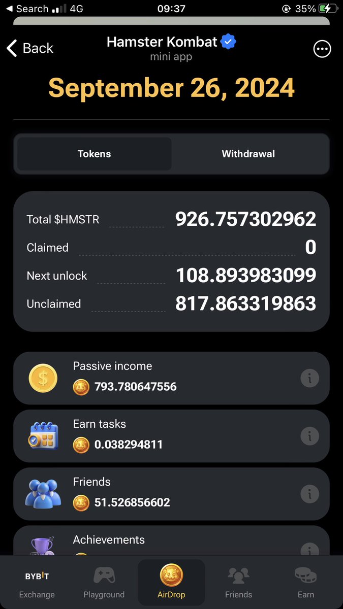 pakupayung07's tweet photo. @hamster_miniapp Support please / done follow like &amp; retweet

UQCZi6RThNmO0pYg6MhflaywGEh7RjMf0id3S8AU2vkrFUAN

Bybit hmstr addres 

EQDD8dqOzaj4zUK6ziJOo_G2lx6qf1TEktTRkFJ7T1c_fPQb https://t.co/DMoLOEe407