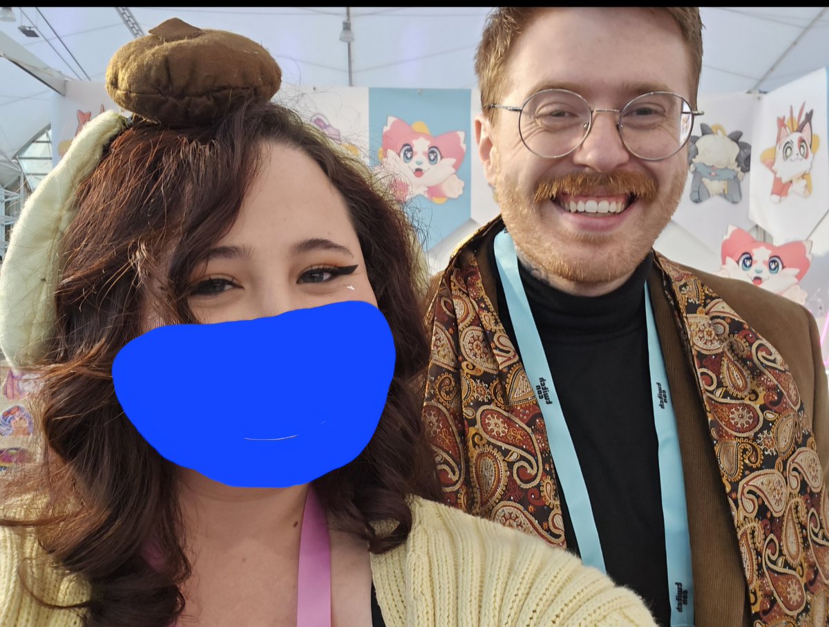inky_birb's tweet photo. BEST TWITCHCON EVER! 
☆(ﾉ◕ヮ◕)ﾉ* @PaymoneyWubby https://t.co/IIMIMrZrLi