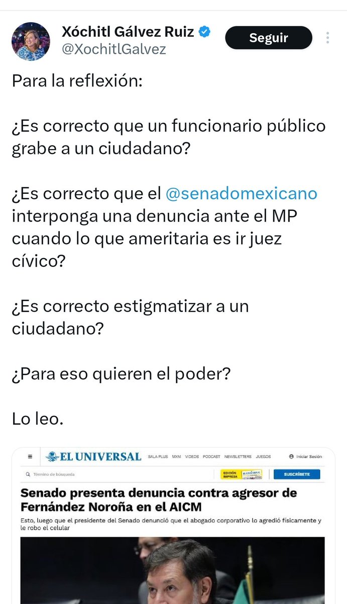 catrina_nortena's tweet photo. 🚨 LE DA AMNESIA A LA DERECHA 

Se queja @XochitlGalvez que un funcionario como @fernandeznorona grabe en público cuando lo agreden físicamente, pero se le olvida que cuando ella fue Delegada en la Miguel Hidalgo grababa a civiles de la Tercera Edad, los acosaba, los amenazaba y los Exhibía en Periscope solo para hacerse propaganda.

Así o más HIPÓCRITA...