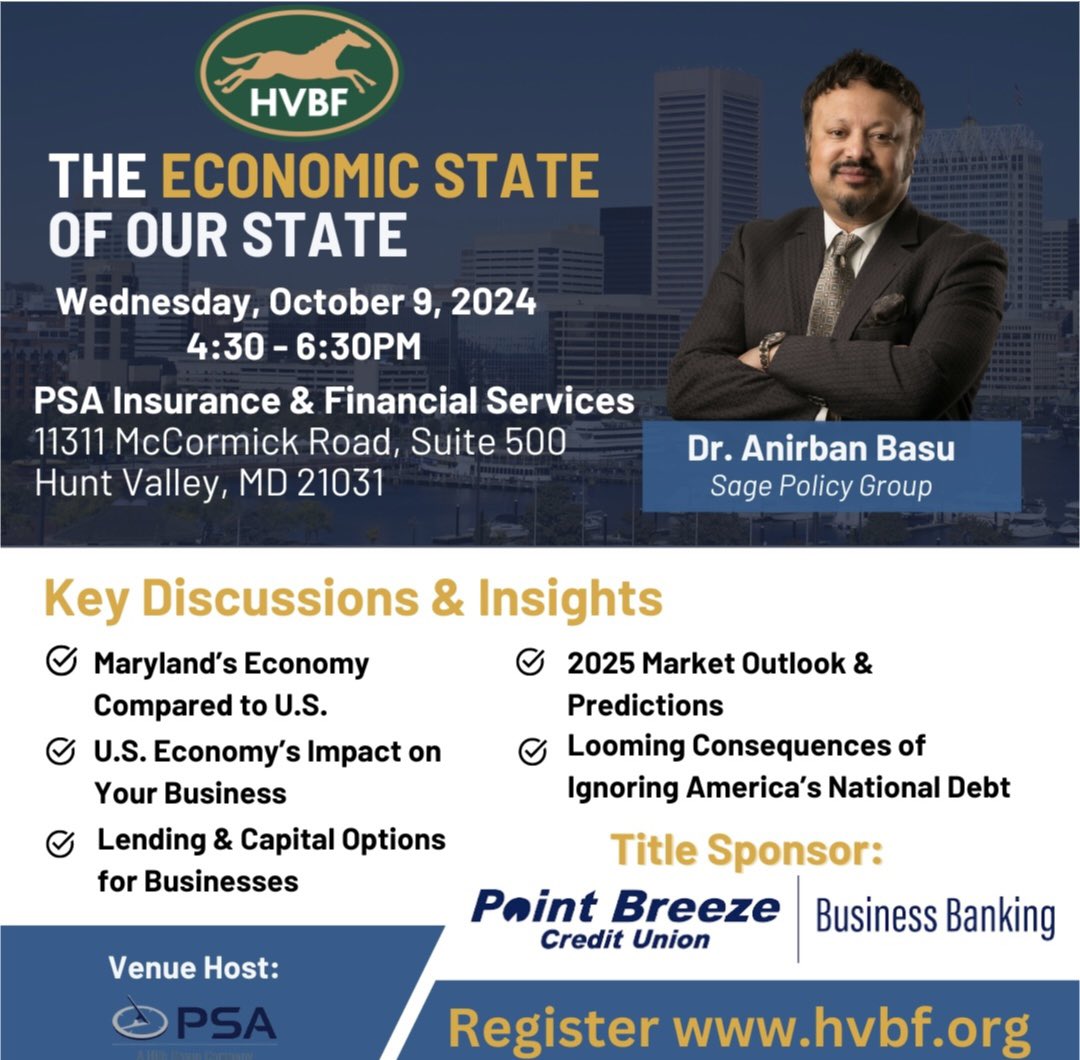 Hunt Valley Business Forum tweet media