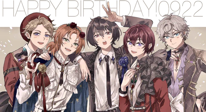 凛月&凛月衣装ナイツちゃん#朔間凛月誕生祭2024 