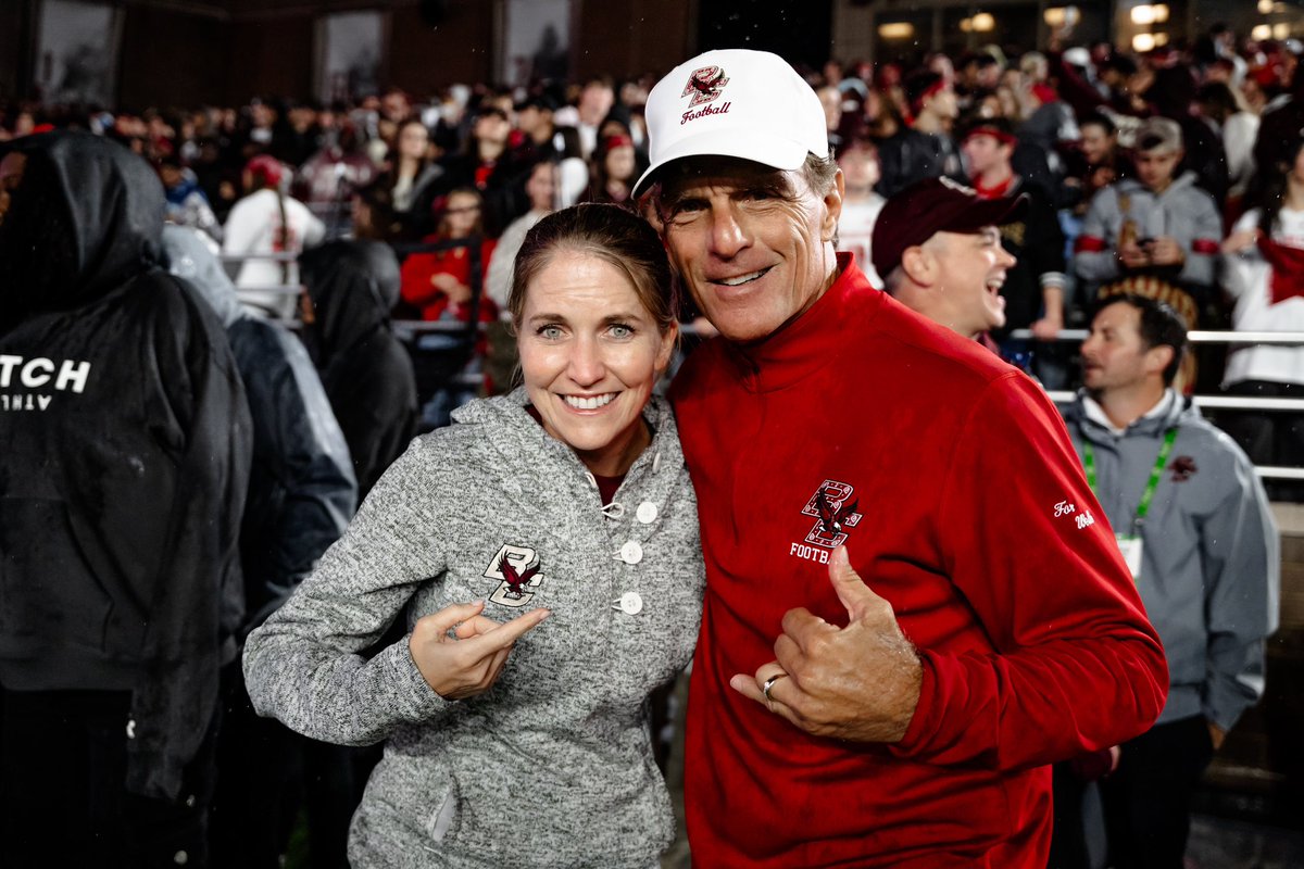 Coach Mac and Doug Flutie