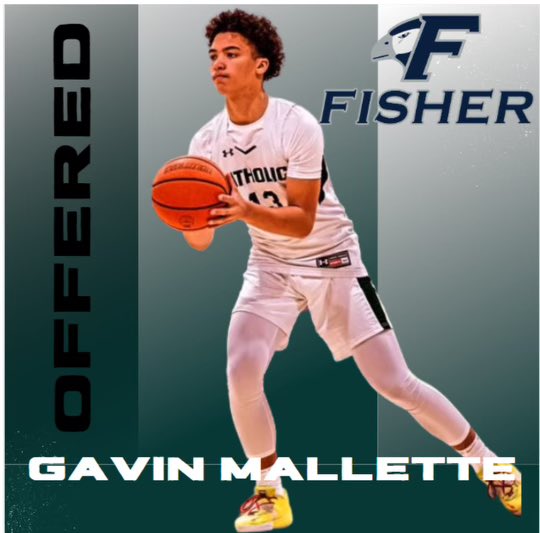 Gavin.mallette (@gavinisnext) on Twitter photo After a great conversation with @ZacPrepHoops I am truly grateful to have received an offer from Fisher College. I want to thank all my coaches and family. <a href="/757Loaded2027/">Team Loaded 757 2027</a> <a href="/CoachNick02/">Nick Walker</a> <a href="/CRU_Hoops/">Catholic HS Boys Basketball</a> After a great conversation with @ZacPrepHoops I am truly grateful to have received an offer from Fisher College. I want to thank all my coaches and family. <a href="/757Loaded2027/">Team Loaded 757 2027</a> <a href="/CoachNick02/">Nick Walker</a> <a href="/CRU_Hoops/">Catholic HS Boys Basketball</a>