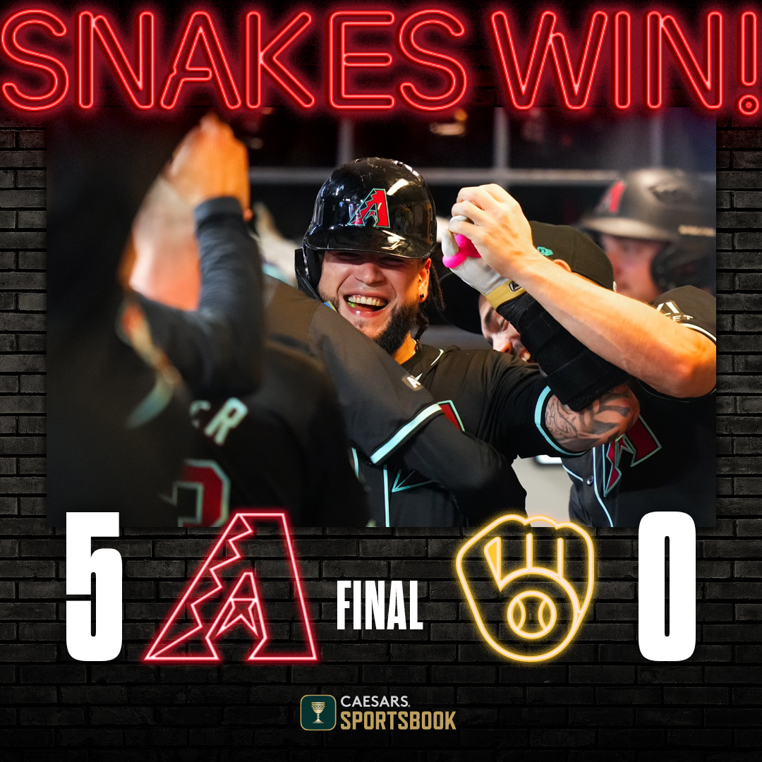 Dbacks's tweet photo. ANOTHER SHUTOUT FOR THE SNAKES!!! https://t.co/SUZ9KPyme4