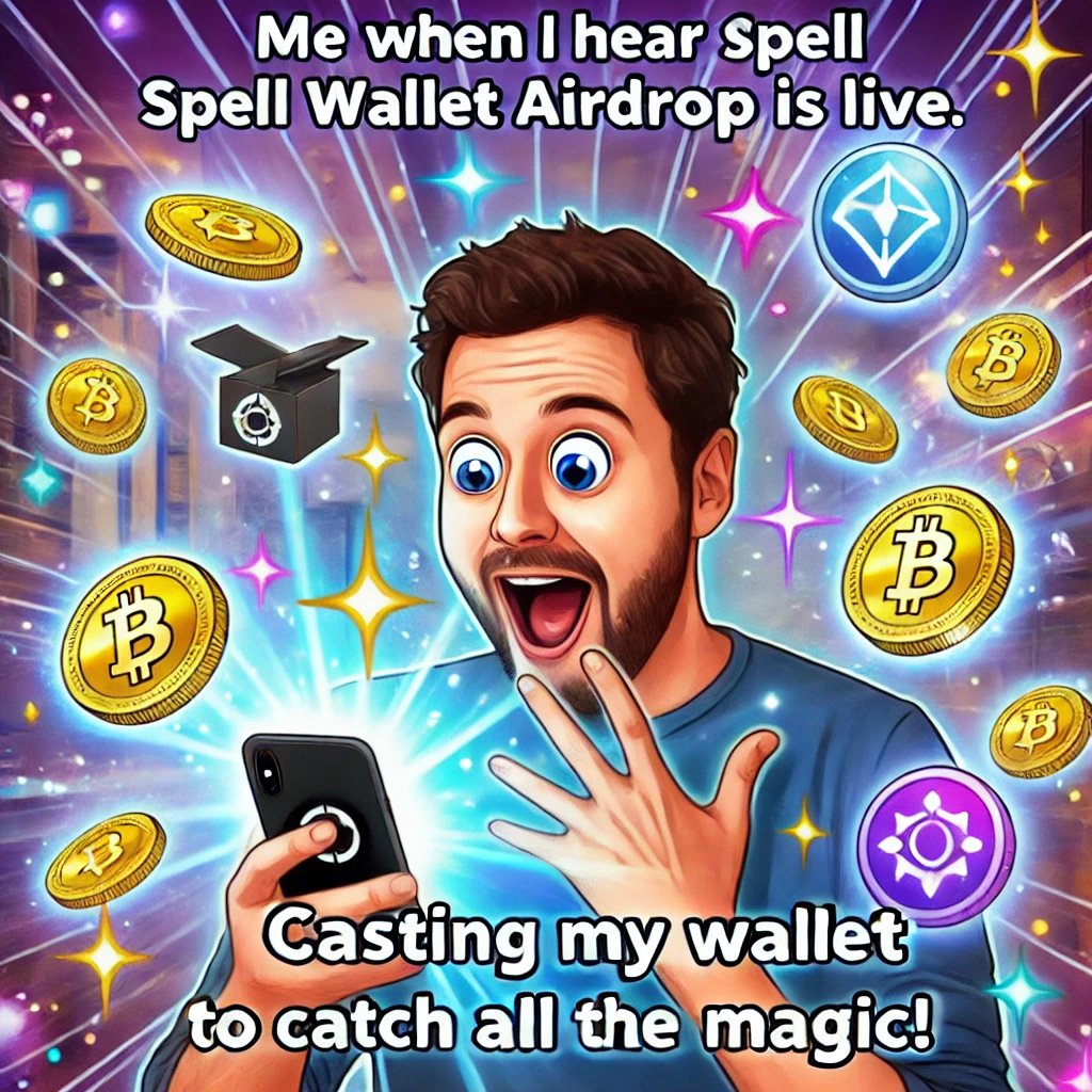 Get ready for the magical airdrop of tokens to your Spell Wallet!
Join now and don't miss out on the free coins!"
t.me/spell_wallet_b…
Join me in Spell Wallet! Claim Mana and unlock access to upcoming crypto airdrops!