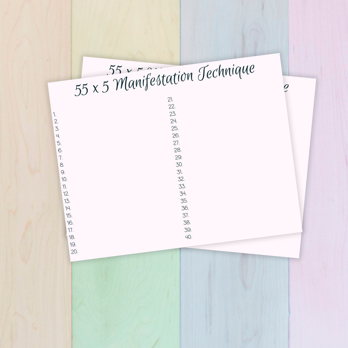 Manifest your goals with focus and intention! ✨ Download our free 55x5 Manifestation Worksheet to get started today.

an-ideal-life.com/enter-the-reso…

#Manifestation #GoalSetting