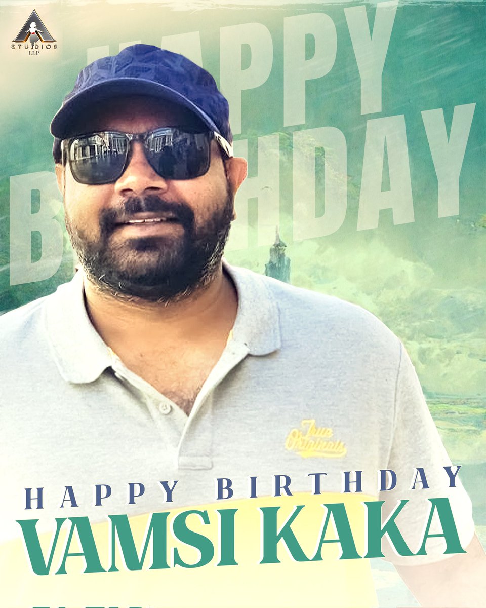 A Studios LLP (@astudiosllp) on Twitter photo Team <a href="/AstudiosLLP/">A Studios LLP</a> extends heartfelt birthday wishes to our extremely talented PRO <a href="/vamsikaka/">Vamsi Kaka</a> ❤️🎂
We wish you all the happiness and success😊
#HBDVamsiKaka Team <a href="/AstudiosLLP/">A Studios LLP</a> extends heartfelt birthday wishes to our extremely talented PRO <a href="/vamsikaka/">Vamsi Kaka</a> ❤️🎂
We wish you all the happiness and success😊
#HBDVamsiKaka