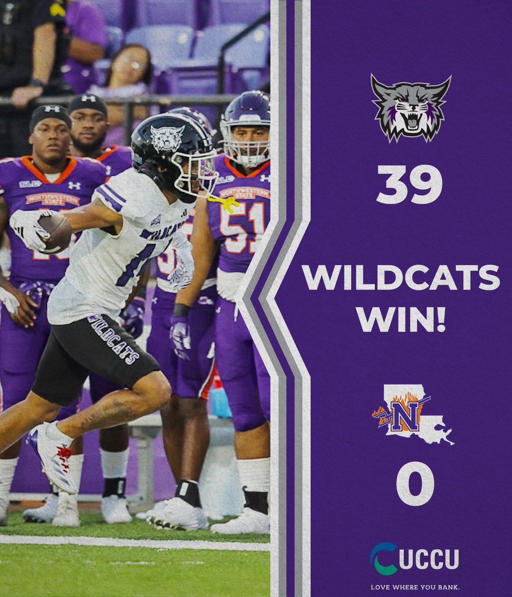 A dominating Wildcat dub! 

#WeberStateGreat