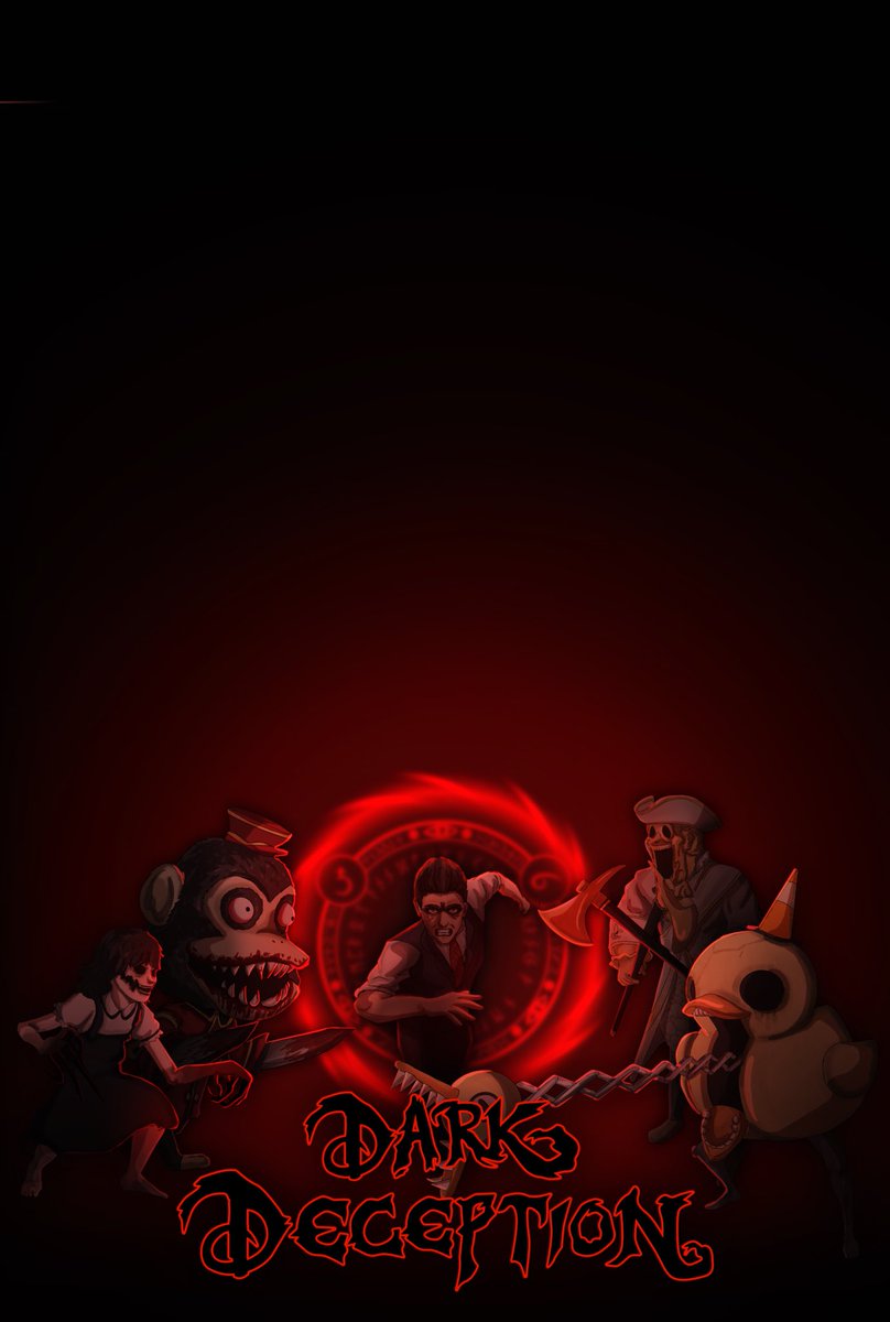 Wip update on the dd poster remake #DarkDeception