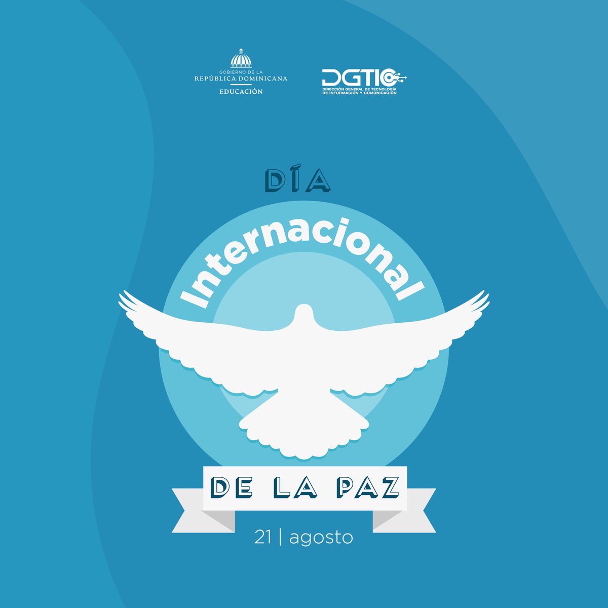 Cada 21 de septiembre recordamos que tenemos que ser partícipes en la formación de una cultura de paz con respeto a la vida, los derechos humanos y el fomento de la no violencia mediante la educación y el diálogo. 🕊️🤍