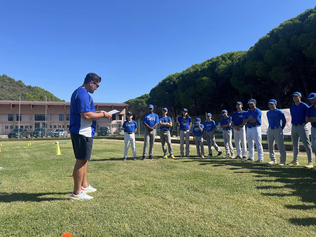 IABF5's tweet photo. What a perfect day for the first baseball activity at the newly launched Francisco Cervelli Italian American Baseball Foundation Academy! 

We are off and running and are so thankful for the partnership with Marco Mazzieri, Francisco Cervelli, their staff, and the commune of Castiglione della Pescaia. 

Here's to countless moments of baseball development ahead ... 

🇮🇹 ⚾️ 🇺🇸
